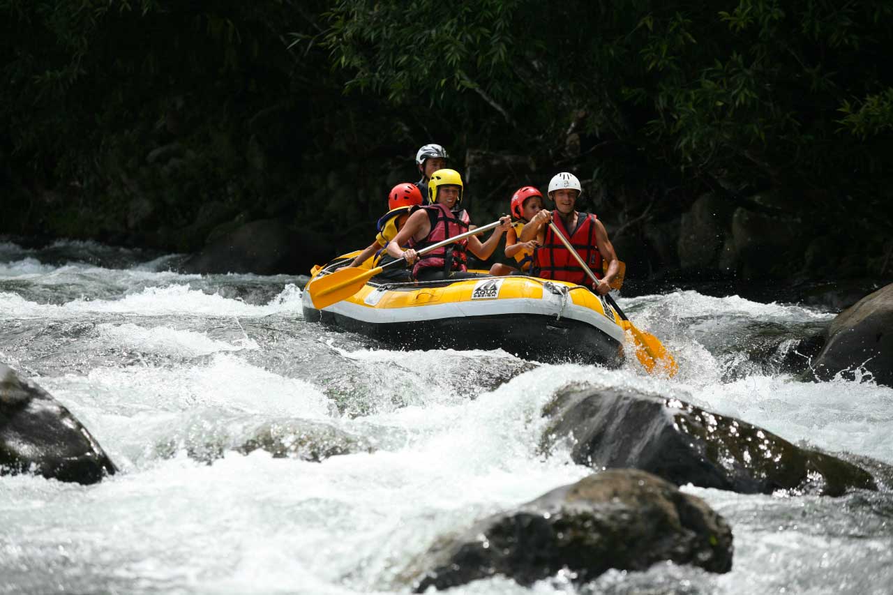 Rafting reunion : spot de rafting dans les Dom Tom